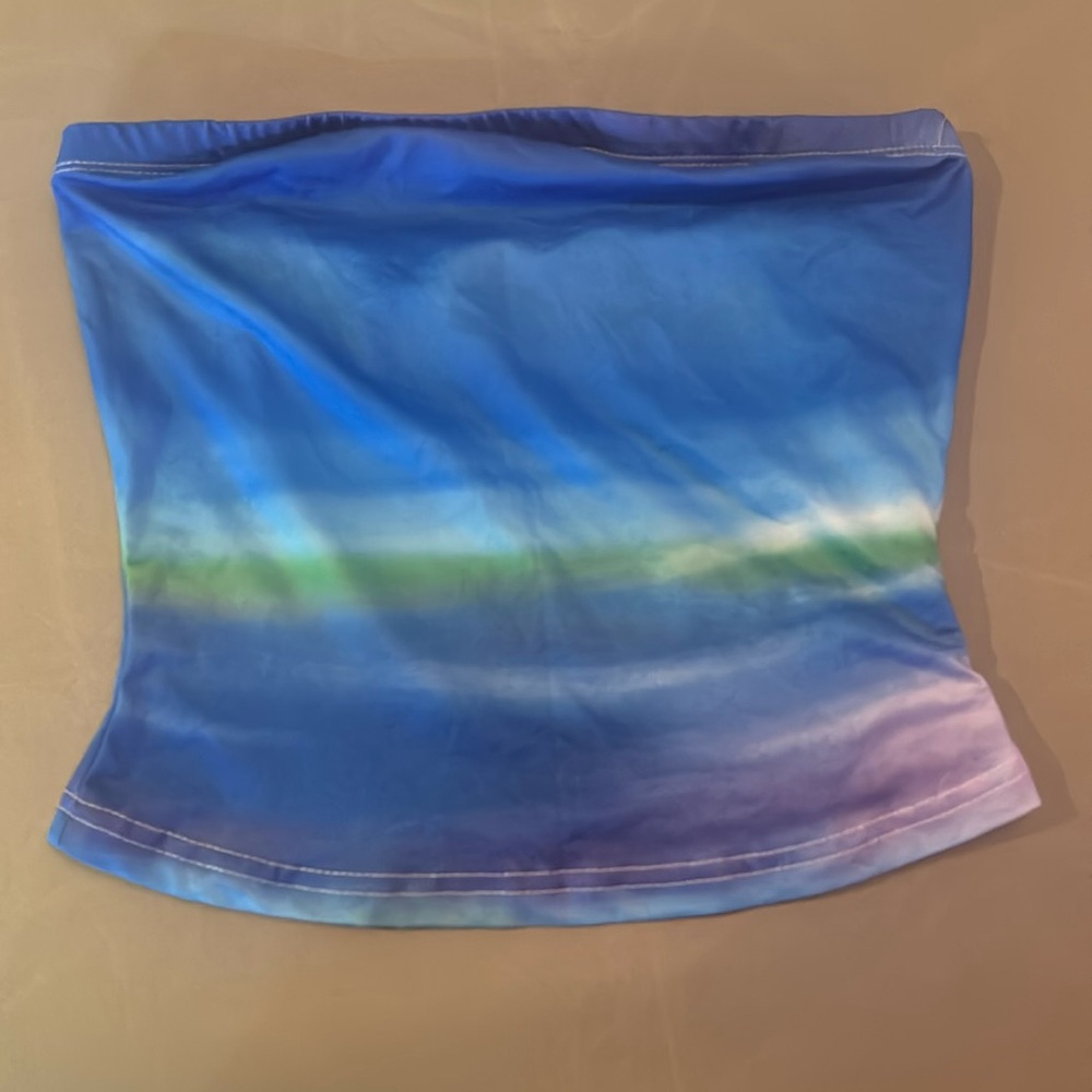 Northern lights tube top